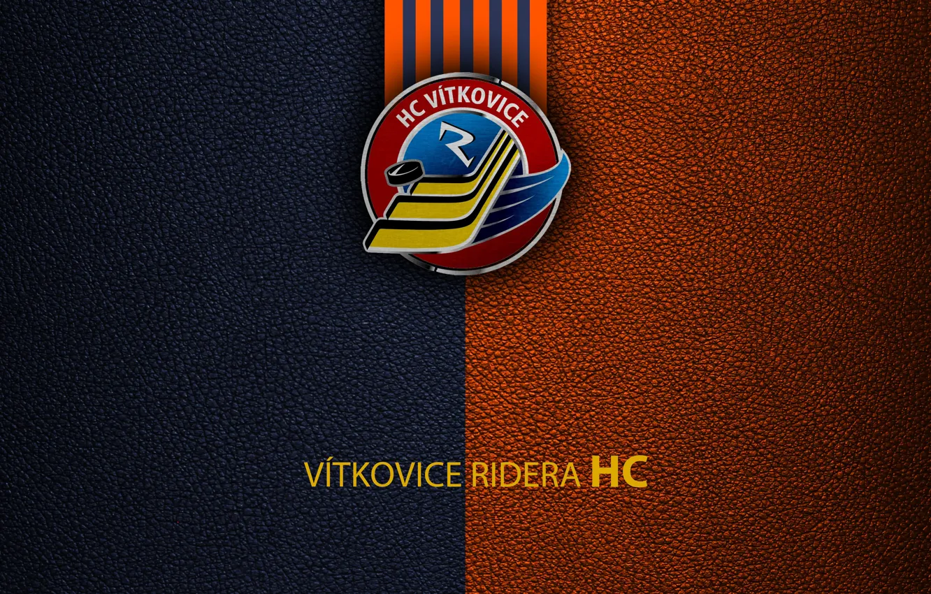 Photo wallpaper wallpaper, sport, logo, hockey, Vitkovice Ridera