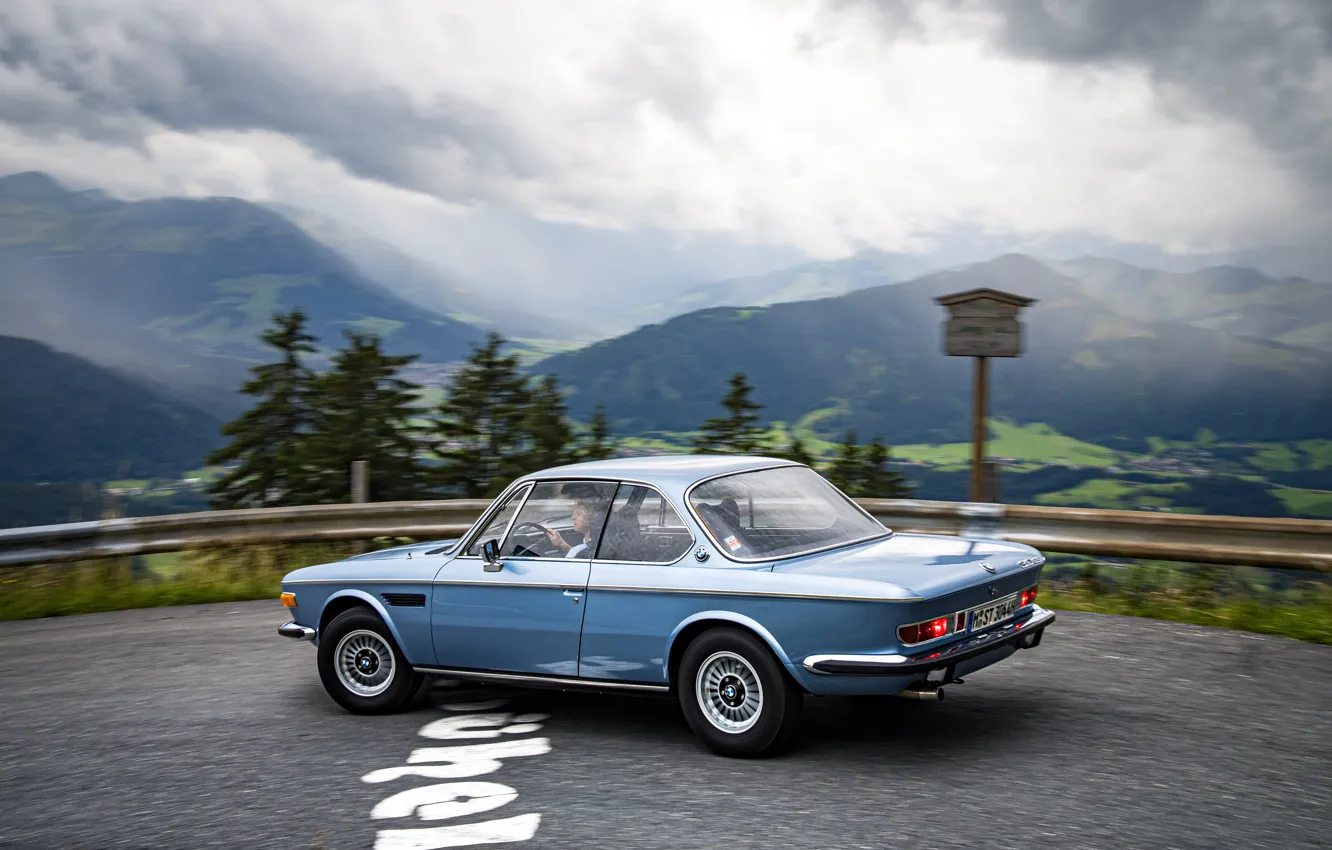 Photo wallpaper BMW, drive, E9, BMW 3.0 CS