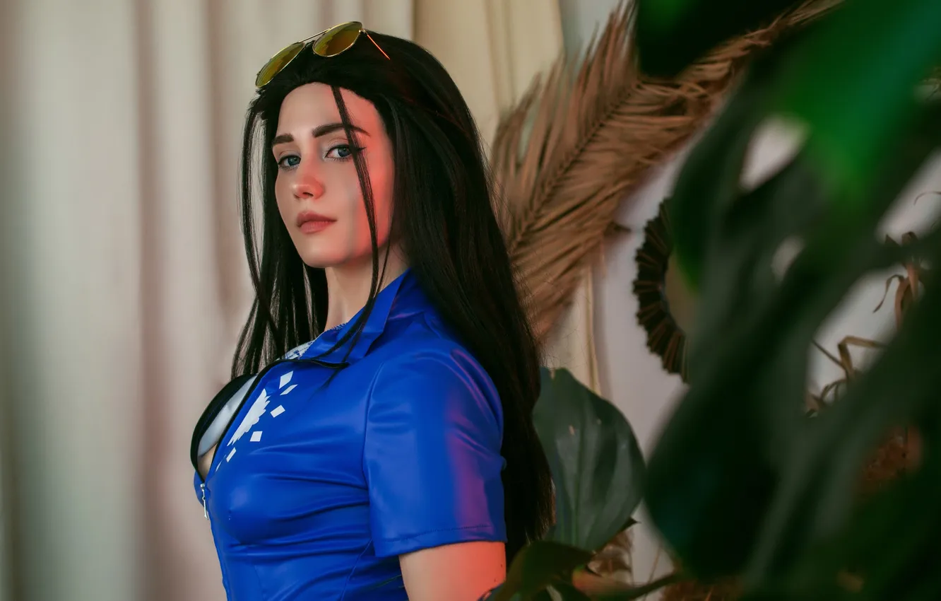 Photo wallpaper girl, sexy, Wallpaper, sweetheart, model, bright, portrait, makeup