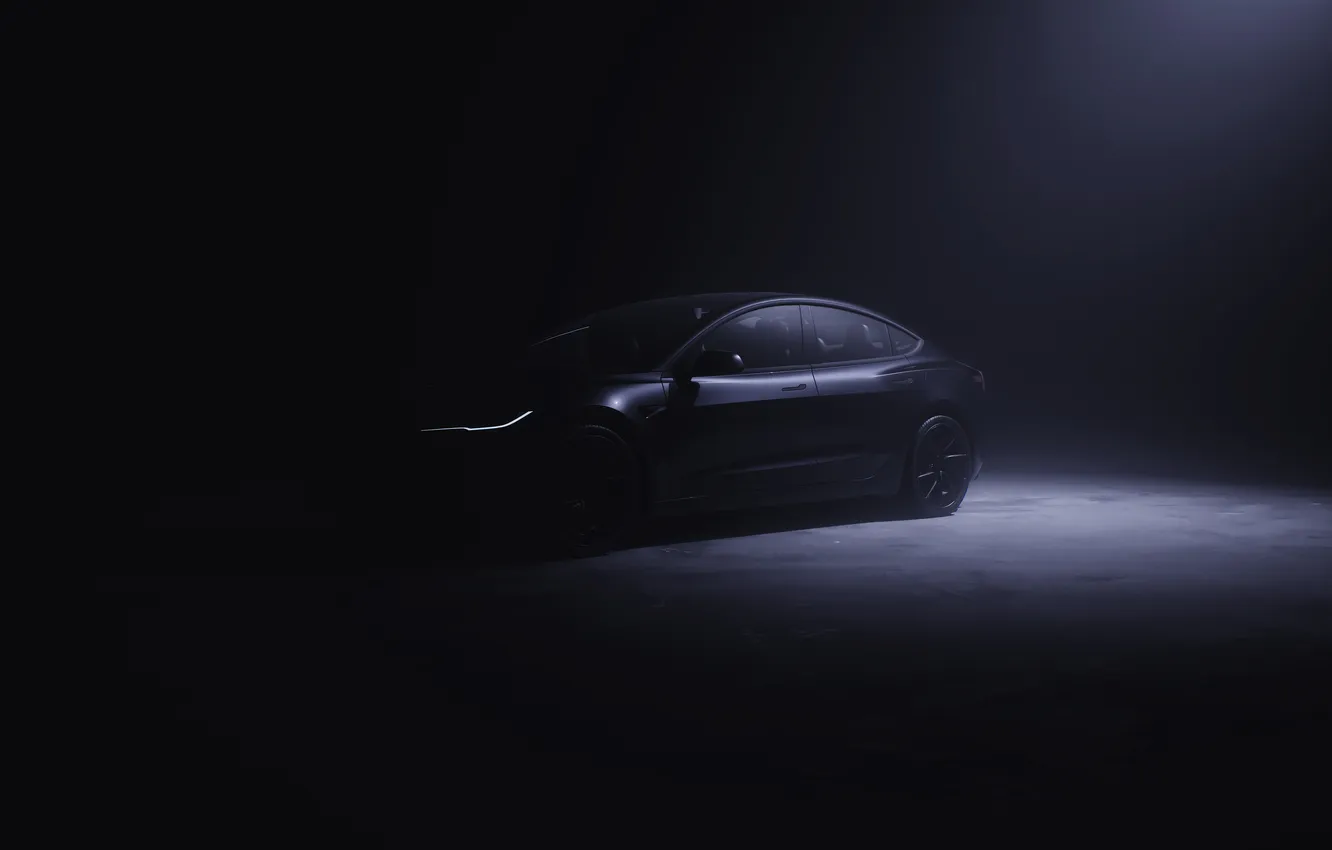 Photo wallpaper Tesla, 2024, Tesla Model 3 Performance