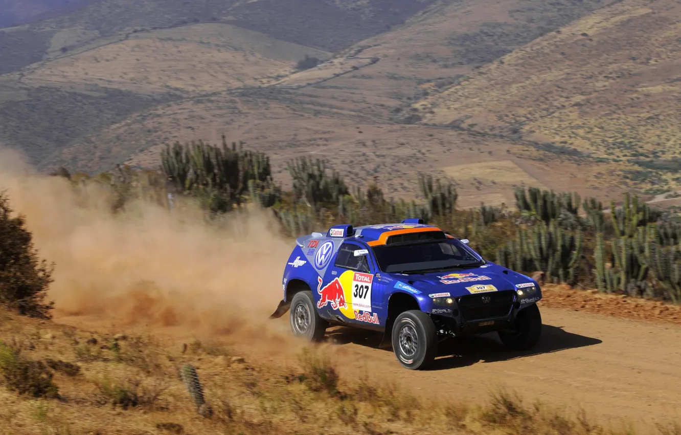 Photo wallpaper speed, Volkswagen, Touareg Race