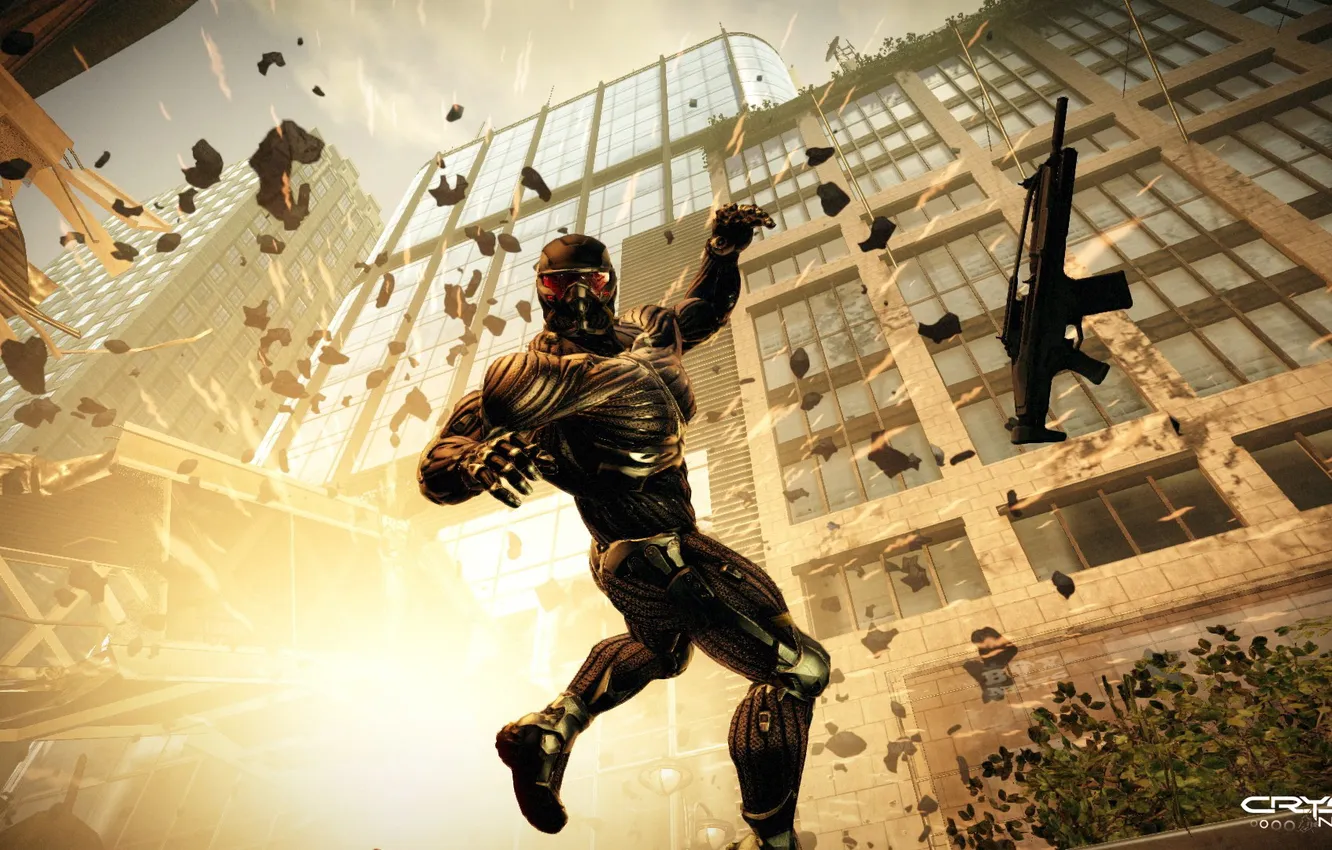 Photo wallpaper Crysis, Crisis, scar, Scar