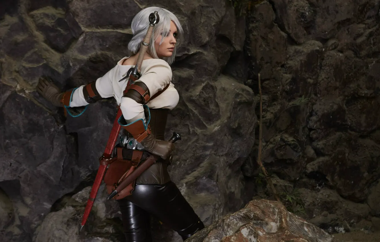 Photo wallpaper cosplay, The Witcher 3: Wild Hunt, Cosplay, The Witcher 3: Wild Hunt, CRIS, Ciri, Cirilla