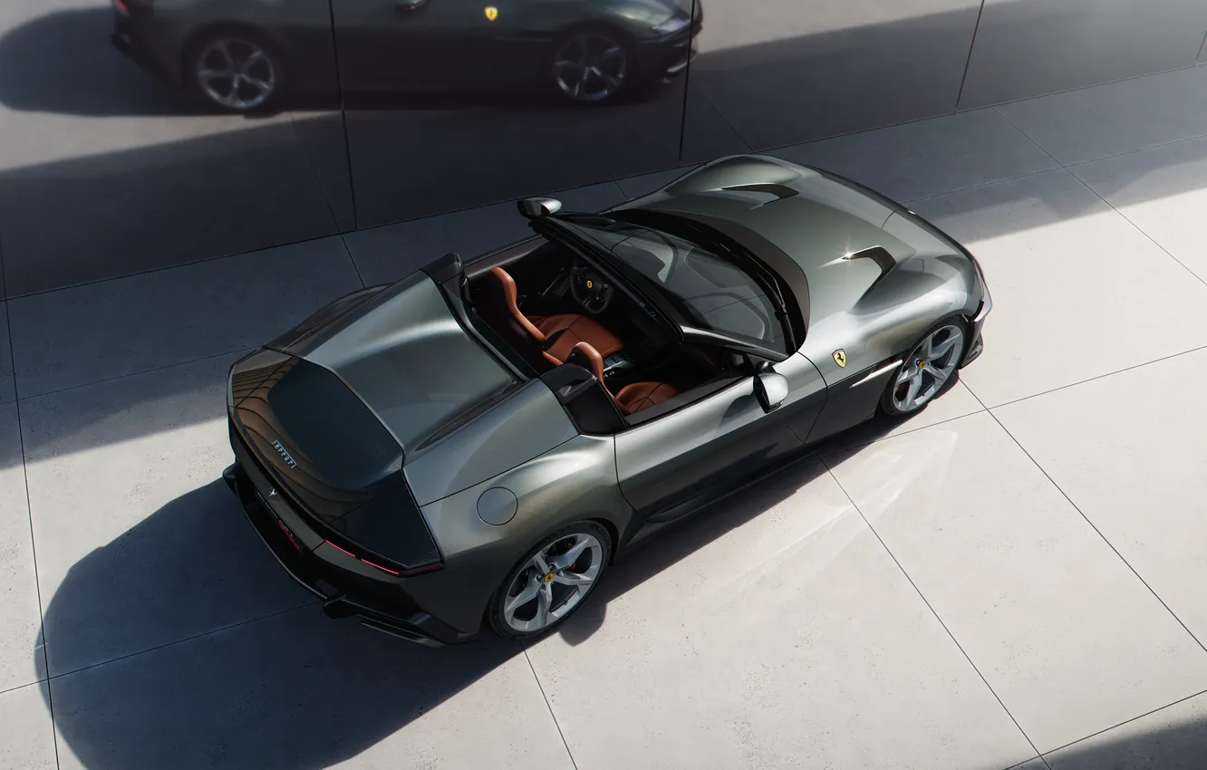 Photo wallpaper Ferrari, 2024, Ferrari 12Cilindri Spider