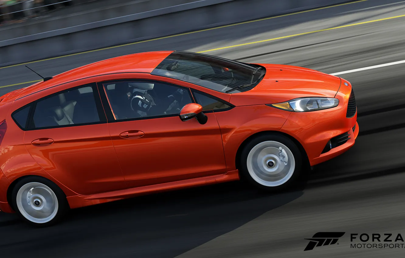 Photo wallpaper 2014, Forza Motorsport 5, Xbox One, Ford Fiesta ST