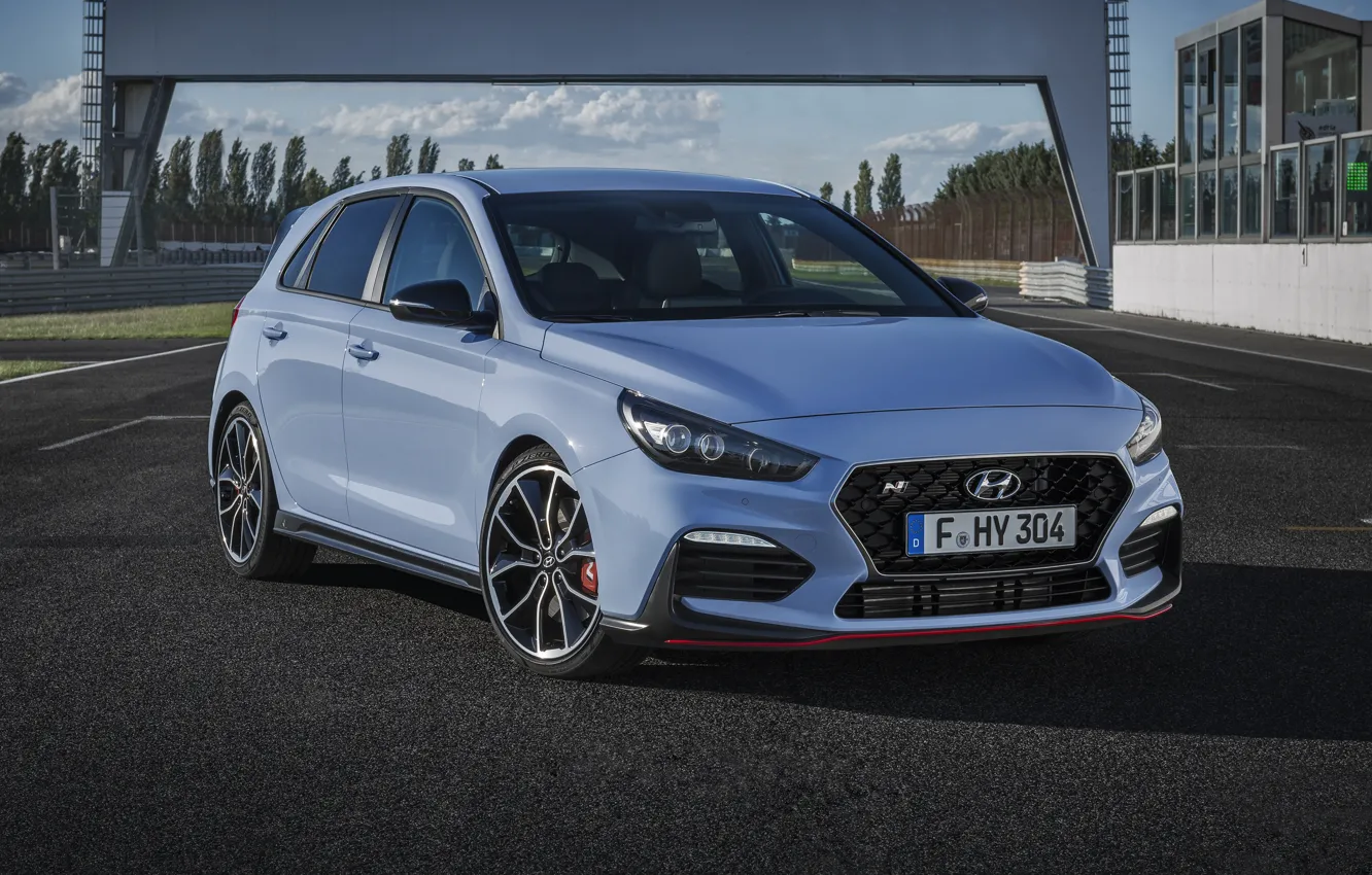 Photo wallpaper Hyundai, Hyundai i30 N, i30 N