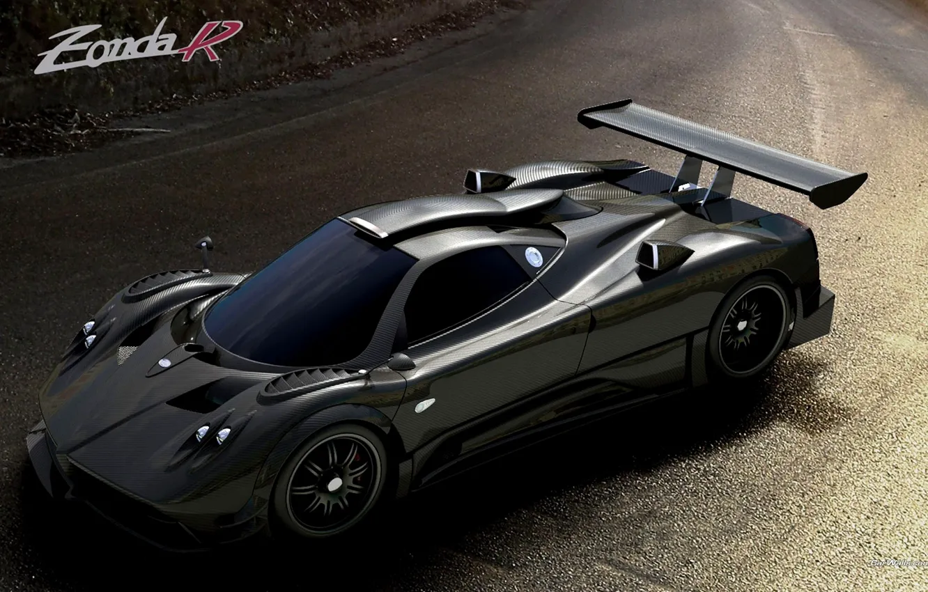 Photo wallpaper ROAD, MATERIAL, zonda-R, SPORTS