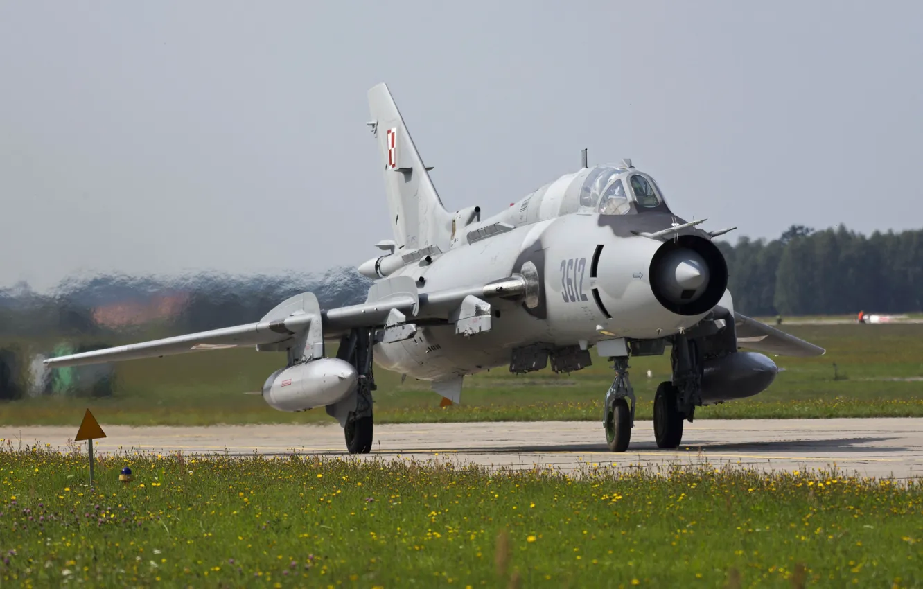 Photo wallpaper fighter, the airfield, Su-22M4