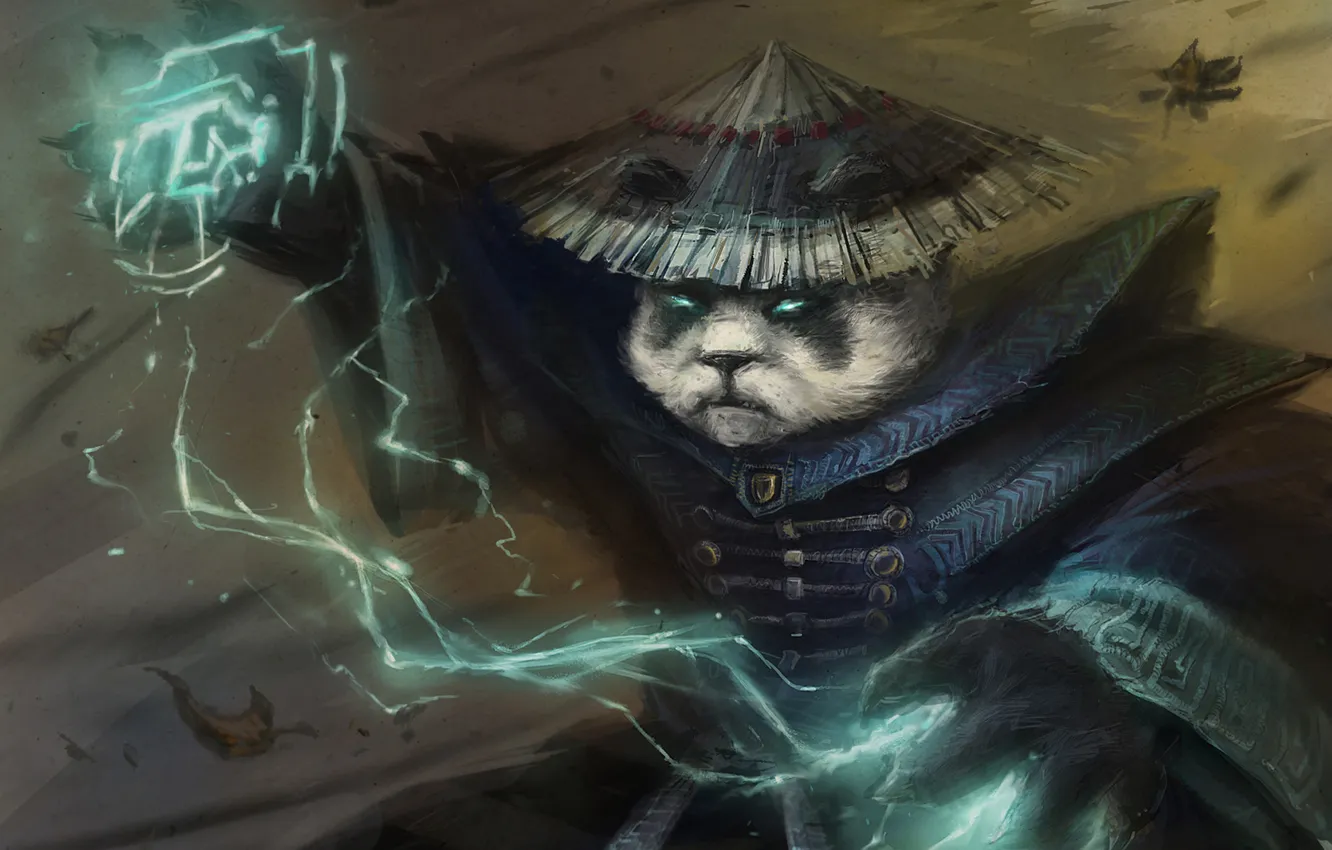 Photo wallpaper storm, Panda, dota, DotA, Defense of the Ancients, Fury on