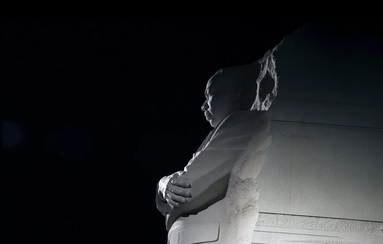 Photo wallpaper monument, Washington, USA, Memorial Martin Luther King