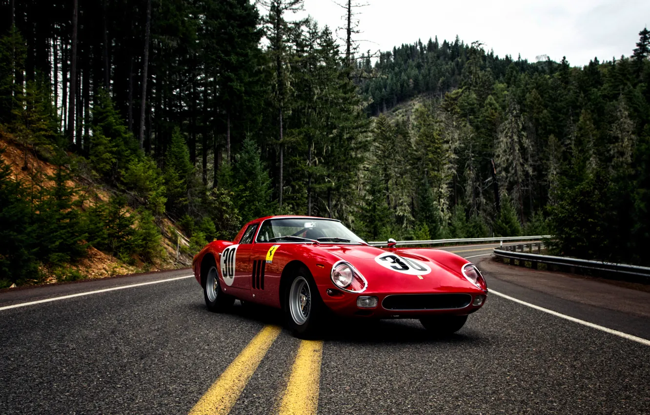 Photo wallpaper Ferrari, Ferrari, 1964, Series II, Pininfarina, 250 GTO