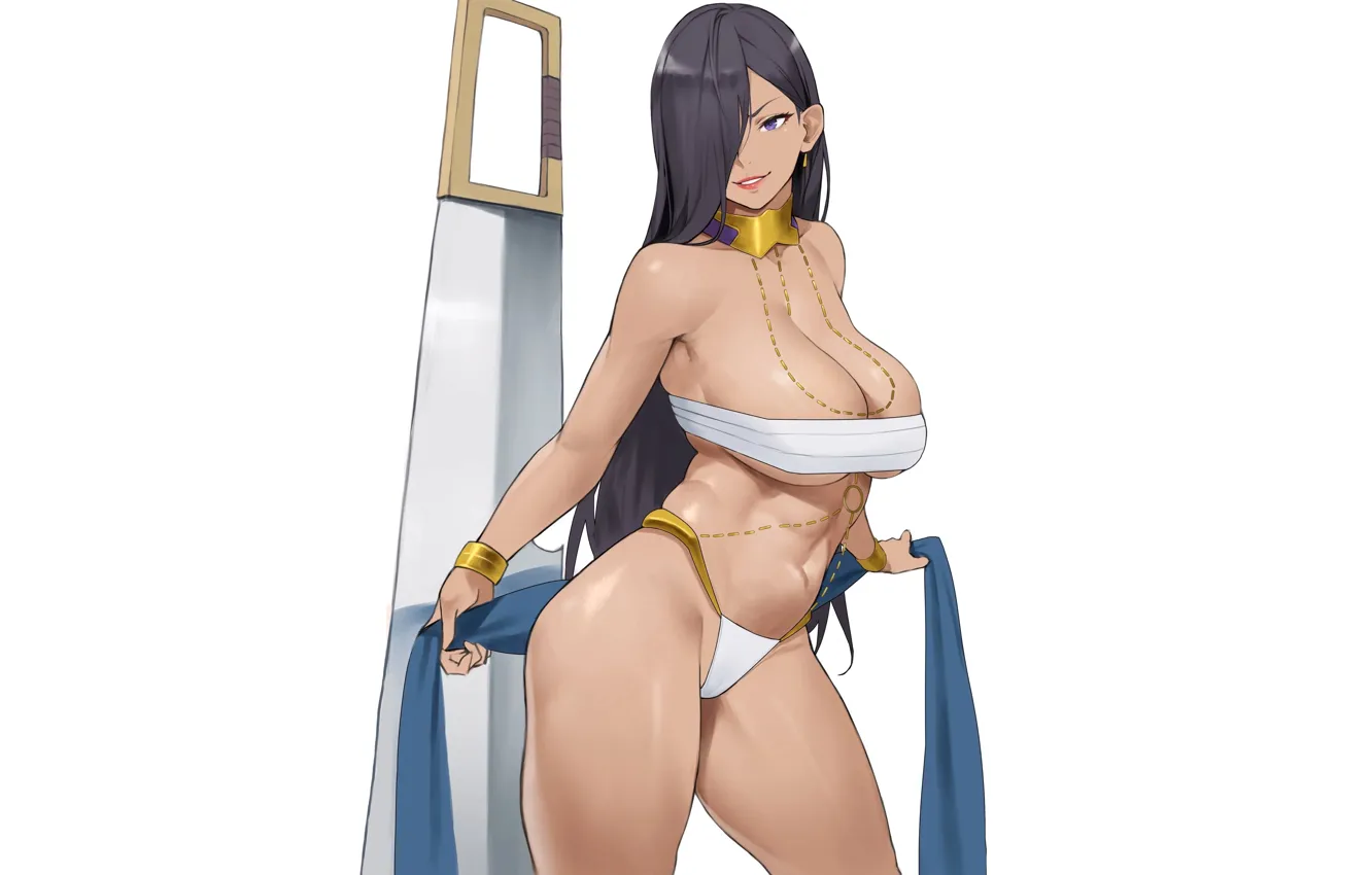 Photo wallpaper Muscle, girl, hot, sexy, ass, boobs, butt, breasts