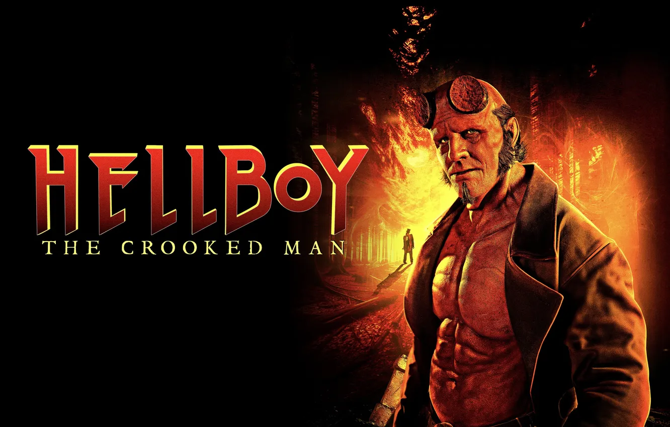 Photo wallpaper horror, poster, Jack Casey, Hellboy: The Curse of the Hunchback, Hellboy, Hellboy: The Crooked Man, …