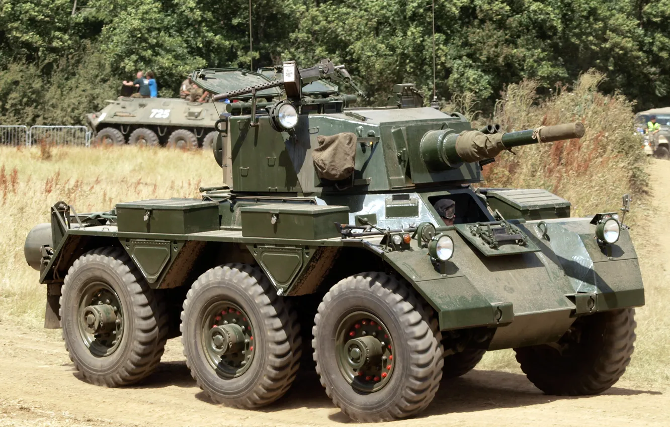 Photo wallpaper armored vehicle, FV601 Saladin, Alvis Saladin, FV 601 Saladin, armored, military, weapon, cannon