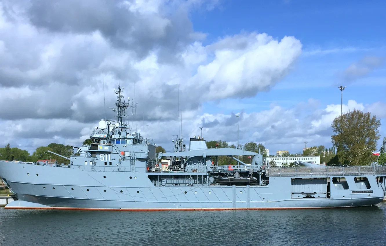 Photo wallpaper ship, Poland, staff, Rear Admiral Xavier Chernitsky