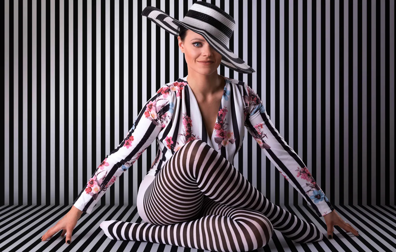 Photo wallpaper girl, sweetheart, model, bright, brunette, cool, gentle, beautiful