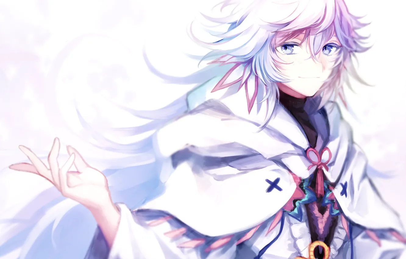 Photo wallpaper anime, art, Merlin, Fate/Grand Order, fate/grand order