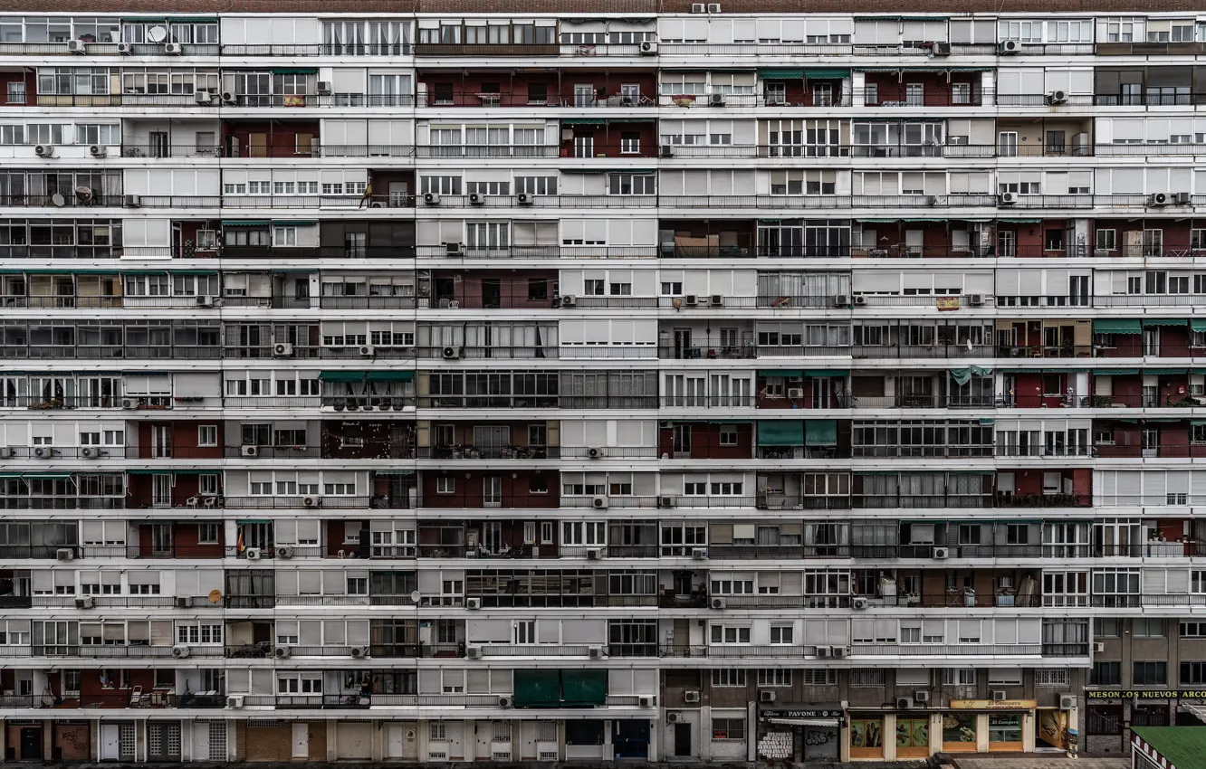 Photo wallpaper the city, home, architecture