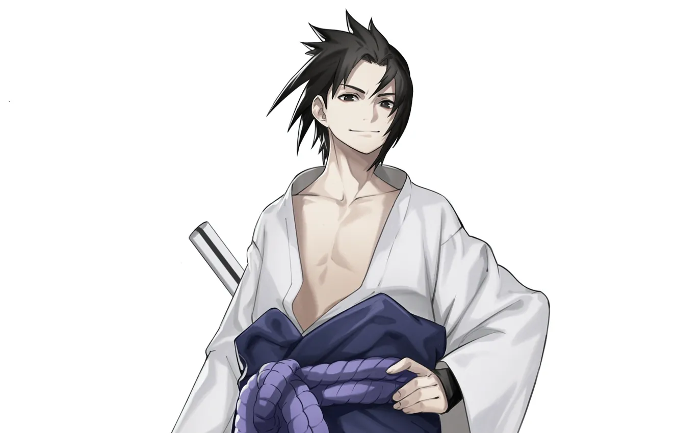 Photo wallpaper guy, Naruto, Naruto, Sasuke Uchiha