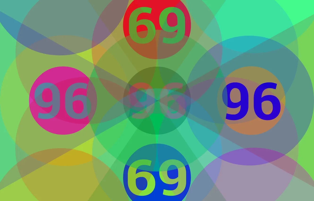 Photo wallpaper abstract, figures, figure