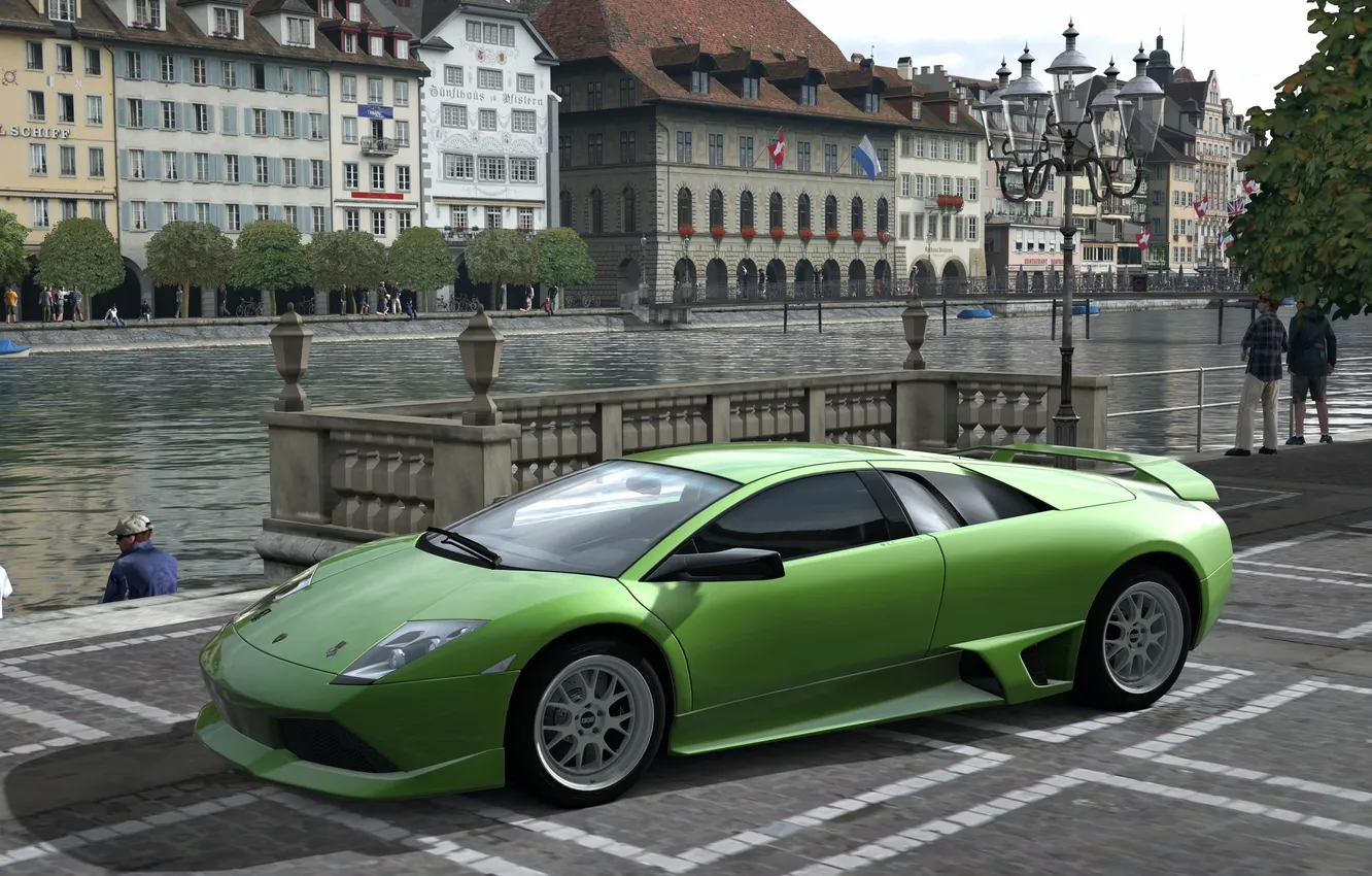 Photo wallpaper Wallpaper, Lamborghini, supercar, Gallardo, GT5