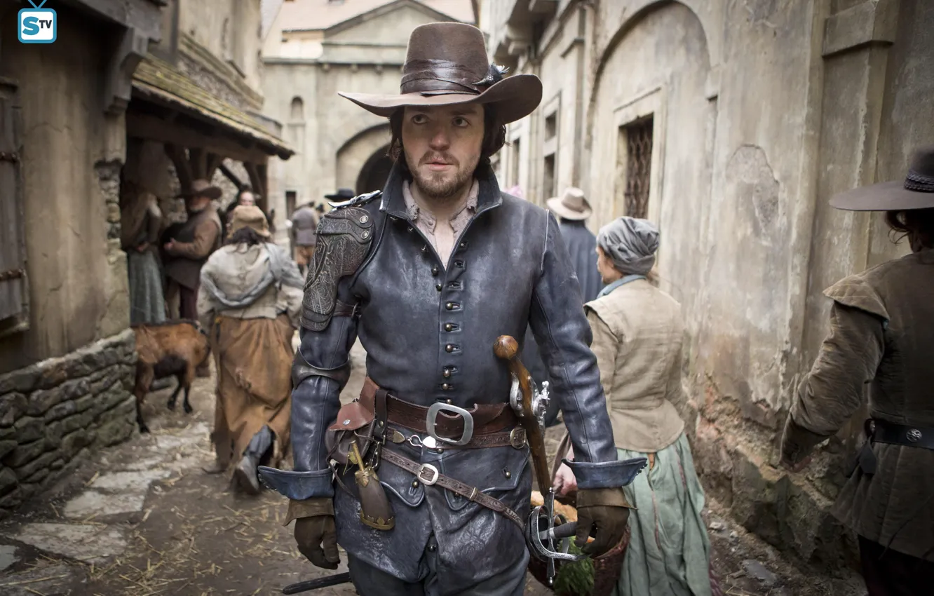 Photo wallpaper the series, the Musketeers, Athos, The Musketeers, Tom Burke