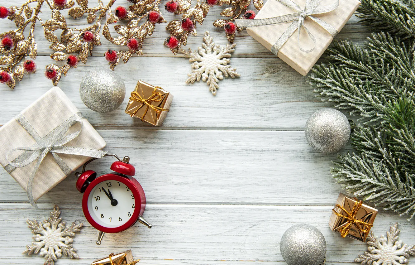 Photo wallpaper holiday, composition, Christmas, Olena Rudo, new year