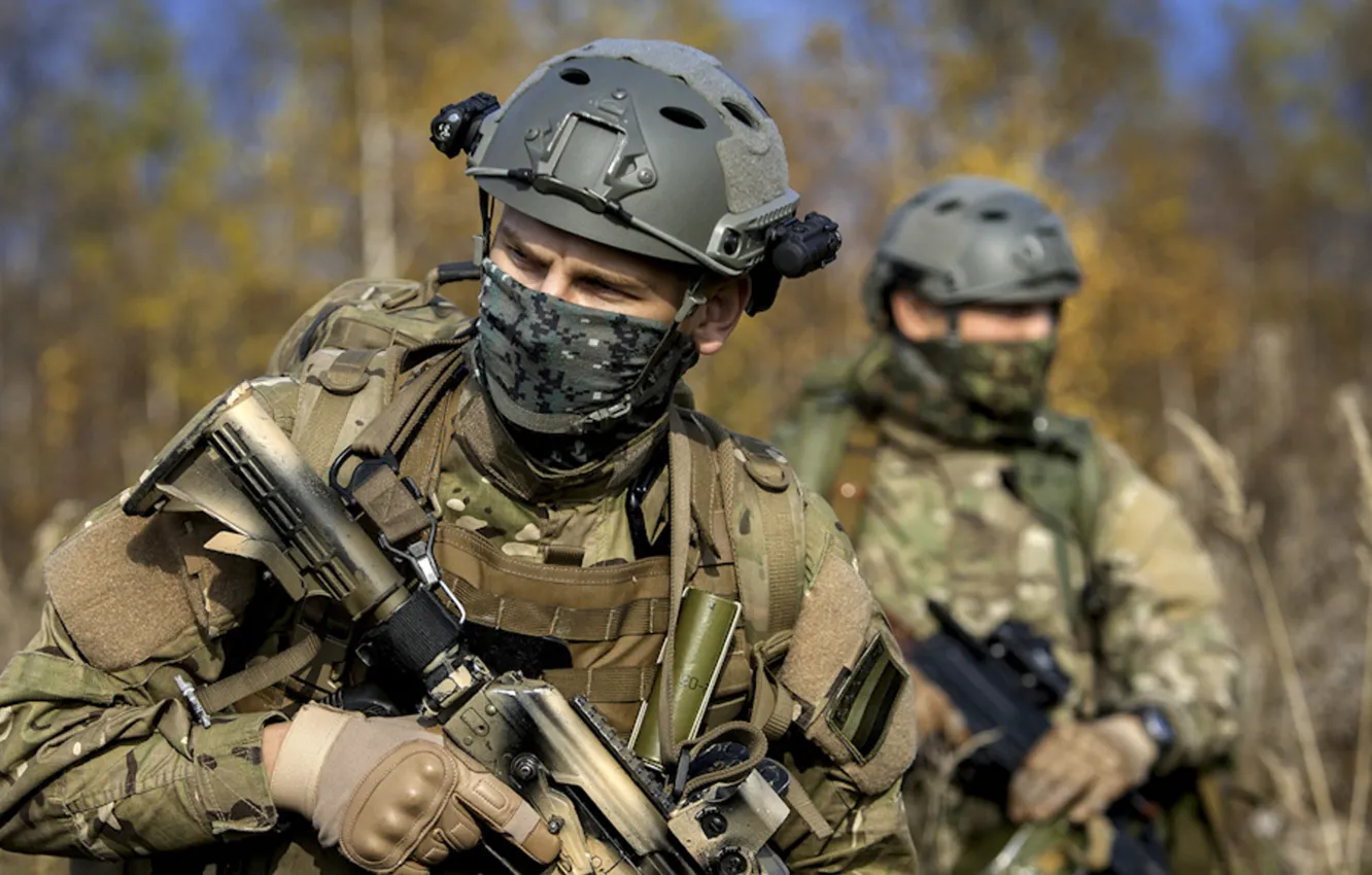 Photo wallpaper Soldiers, Russia, special forces