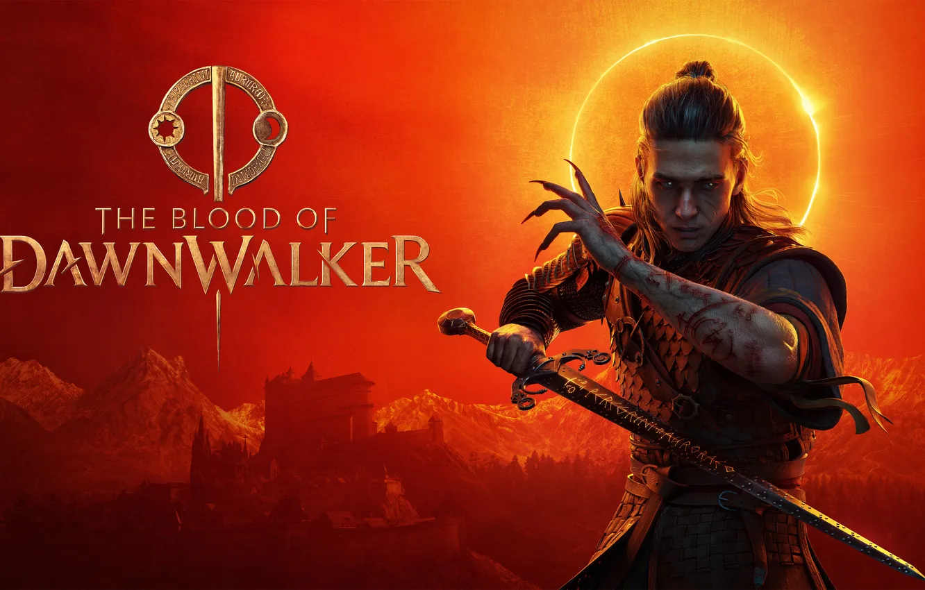 Photo wallpaper Cover, The Blood of Dawnwalker, Art