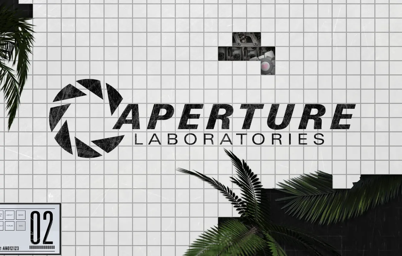 Photo wallpaper portal, Aperture, Laboratories