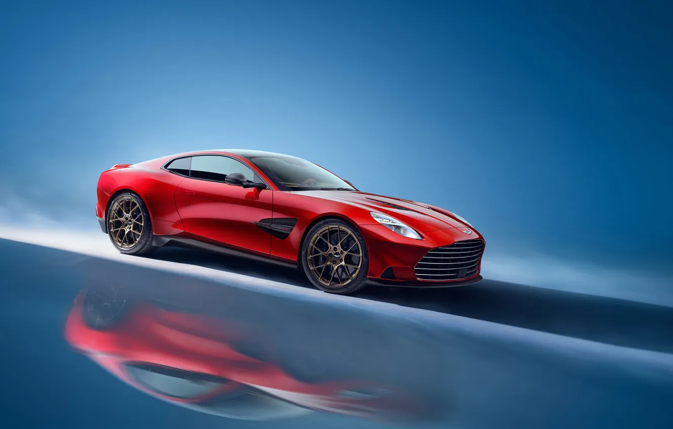 Photo wallpaper Aston Martin, Vanquish, Twin Turbo, High Tech, 2025, British Car, V12 Engine, 1000 NM