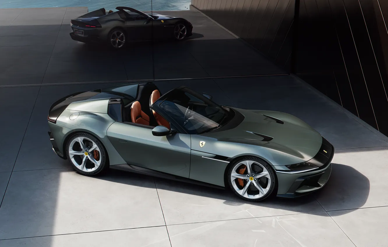 Photo wallpaper Ferrari, 2024, Ferrari 12Cilindri Spider