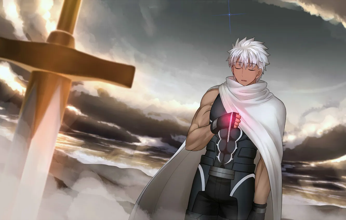 Photo wallpaper anime, art, guy, Archer, Fate stay night, Fate / Stay Night