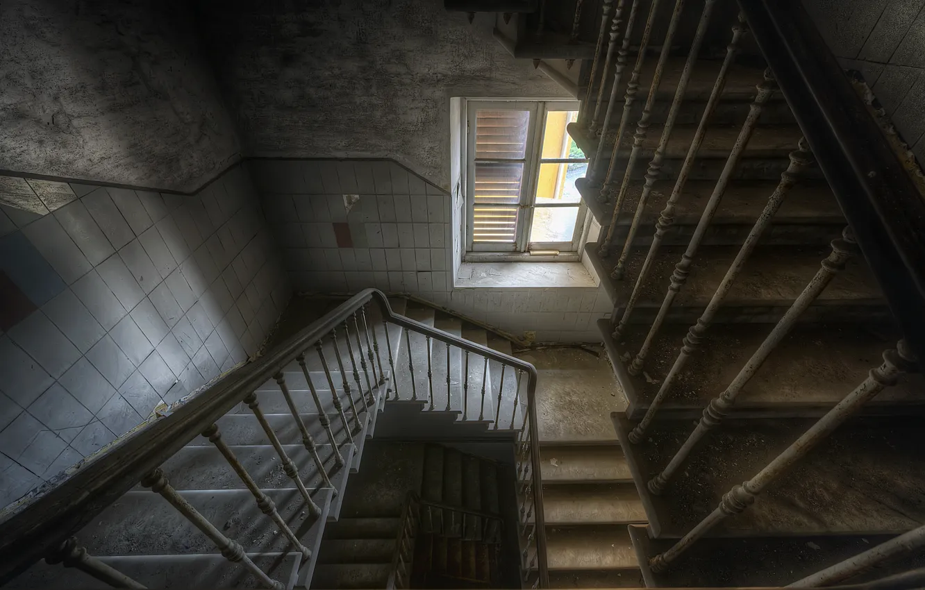 Photo wallpaper background, wall, ladder