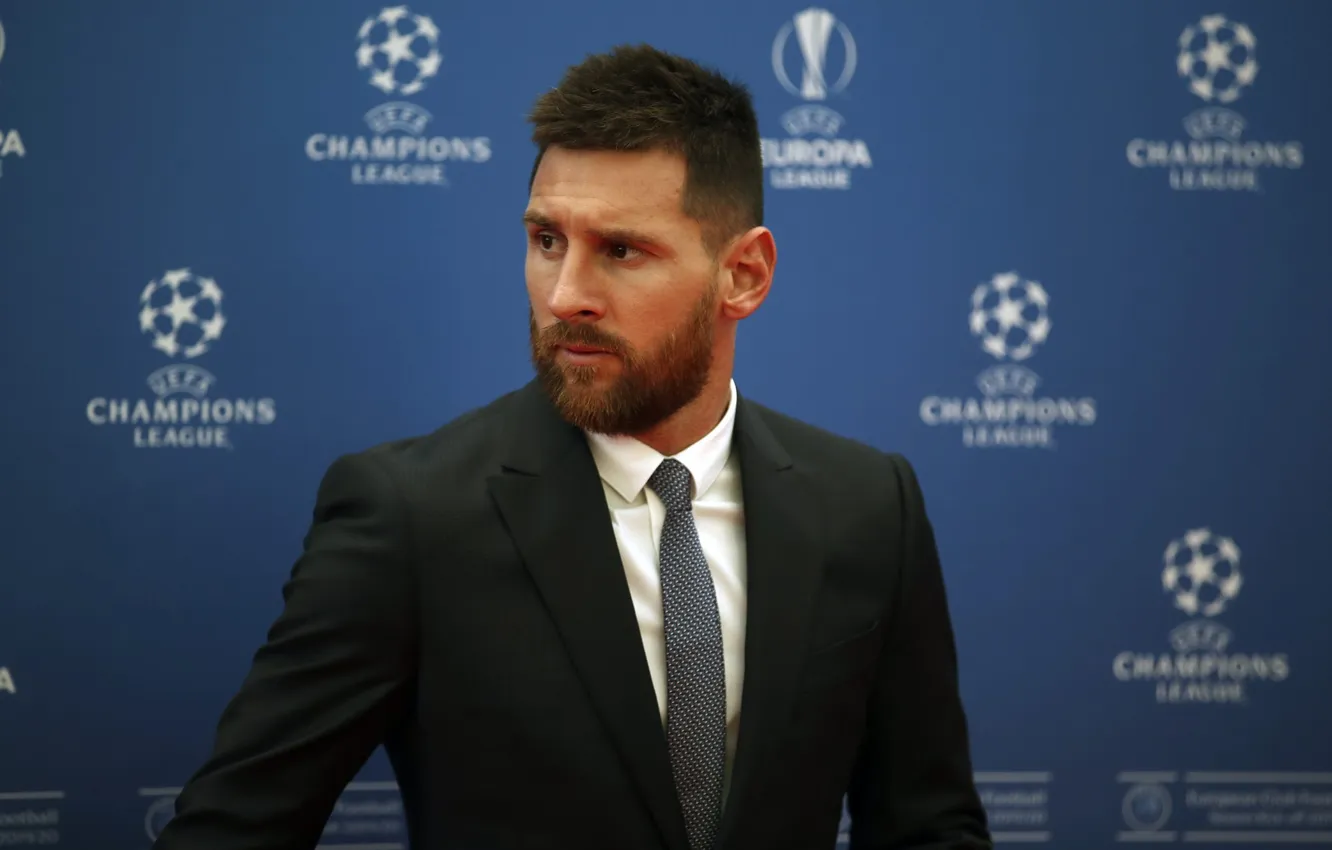 Photo wallpaper style, costume, beard, player, Lionel Messi, Lionel Messi