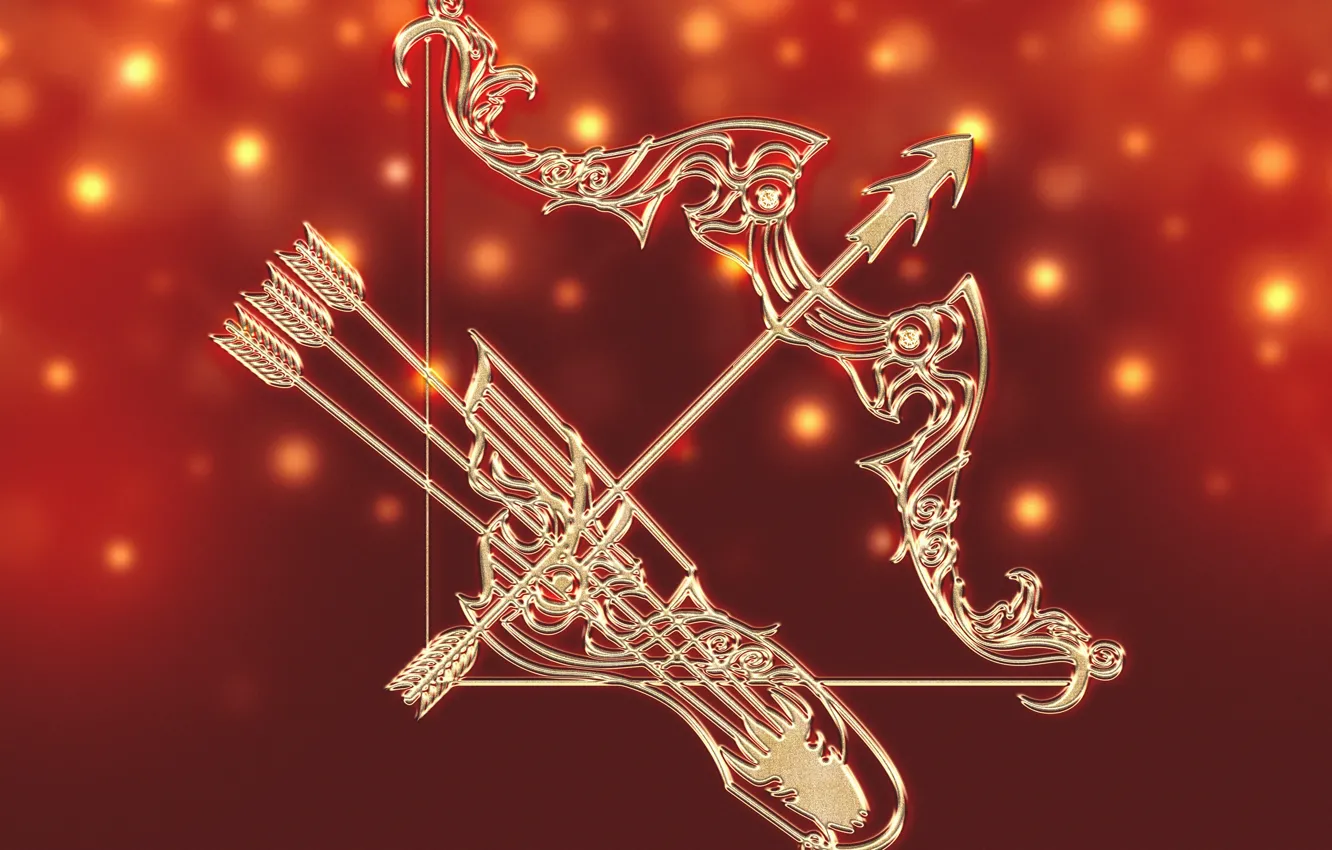 Photo wallpaper metal, lights, sign, graphics, Shine, styling, silhouette, symbol