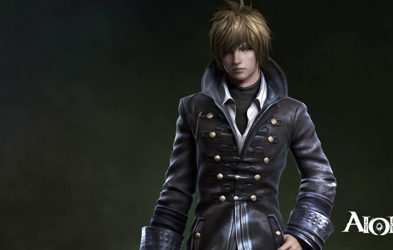 Photo wallpaper the game, guy, AION