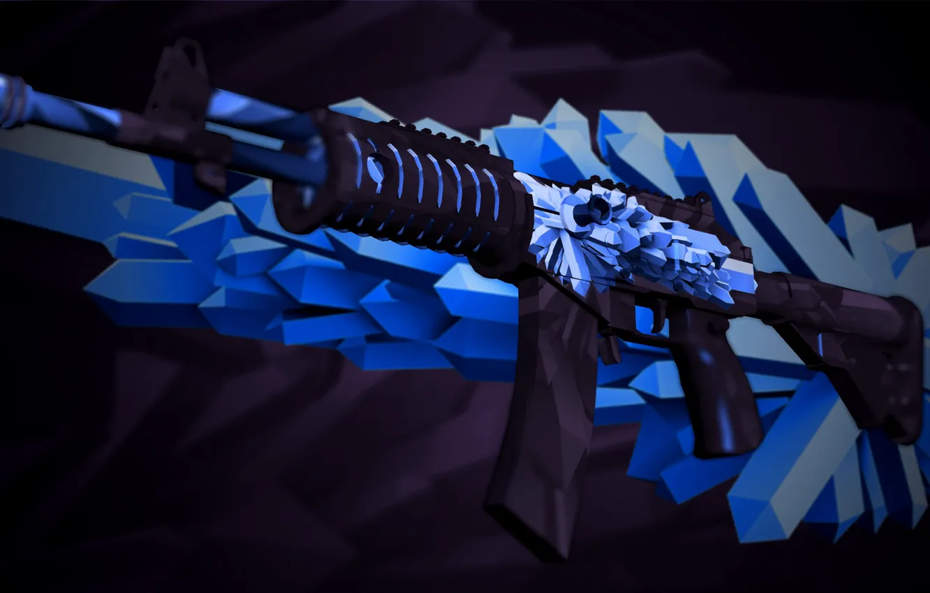 Photo wallpaper line, reflection, angle, geometry, triangle, bokeh, the dark background, paint