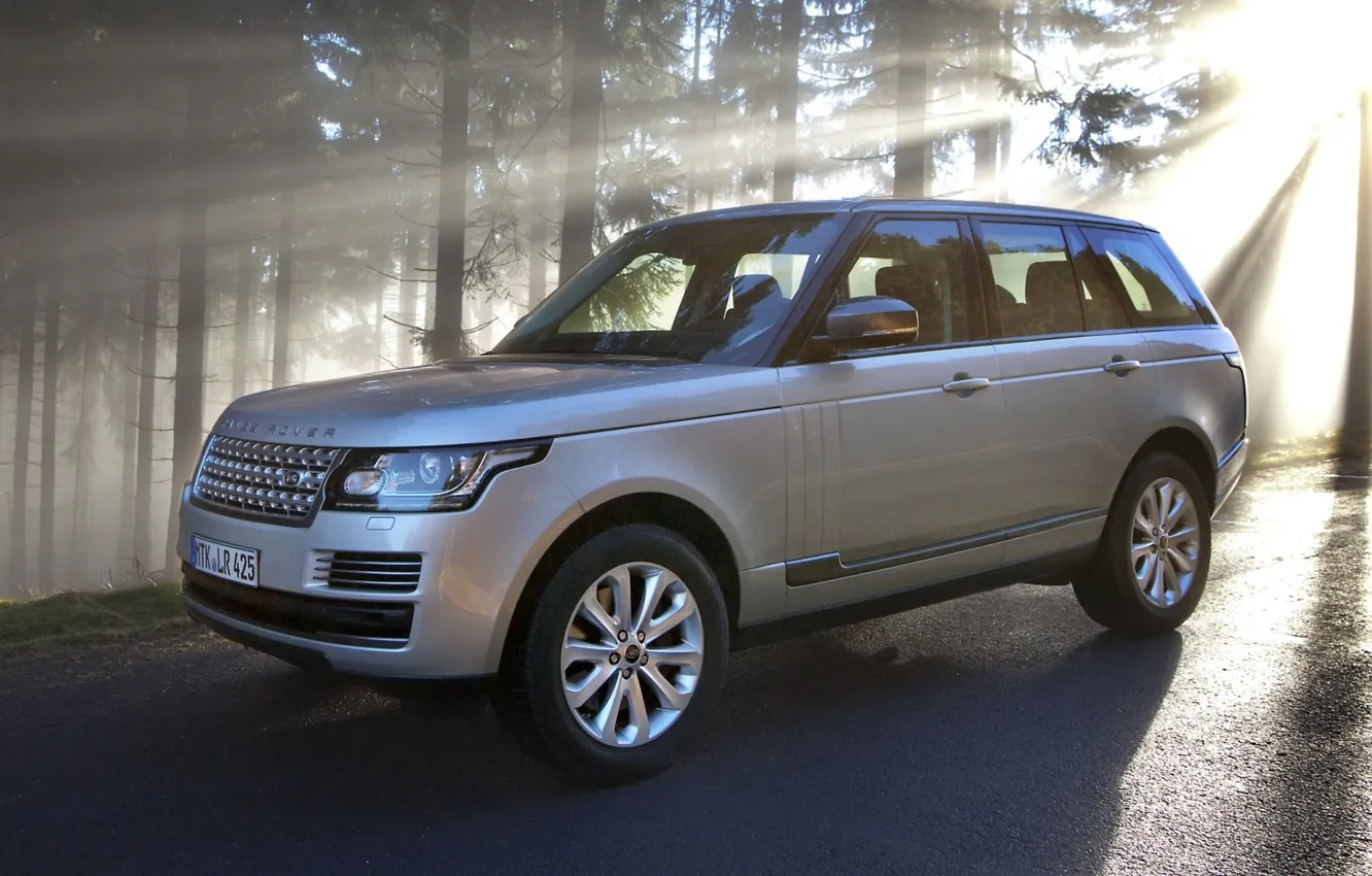 Photo wallpaper Land Rover, Range Rover, the front, land Rover, Range Rover, Vogue, SDV8