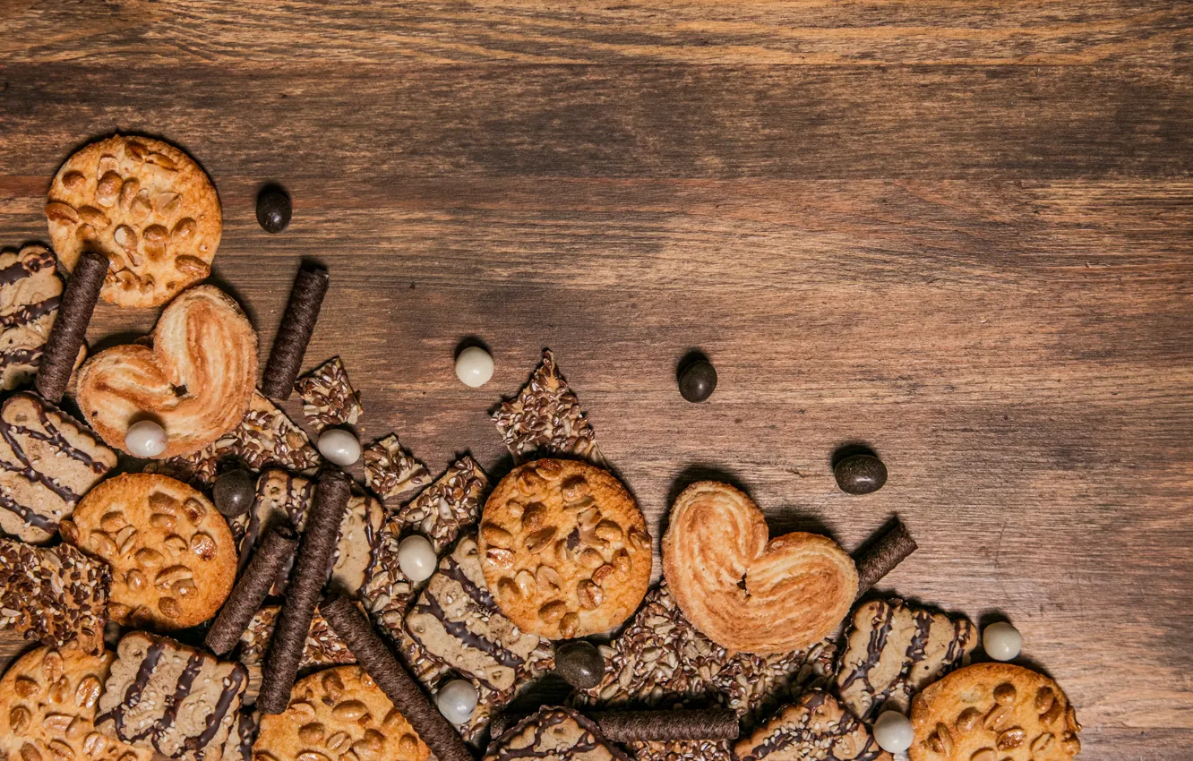 Photo wallpaper background, tree, seeds, Cookies