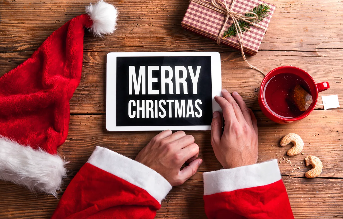 Photo wallpaper gift, new year, Christmas, Christmas, wood, merry christmas, Xmas, decoration