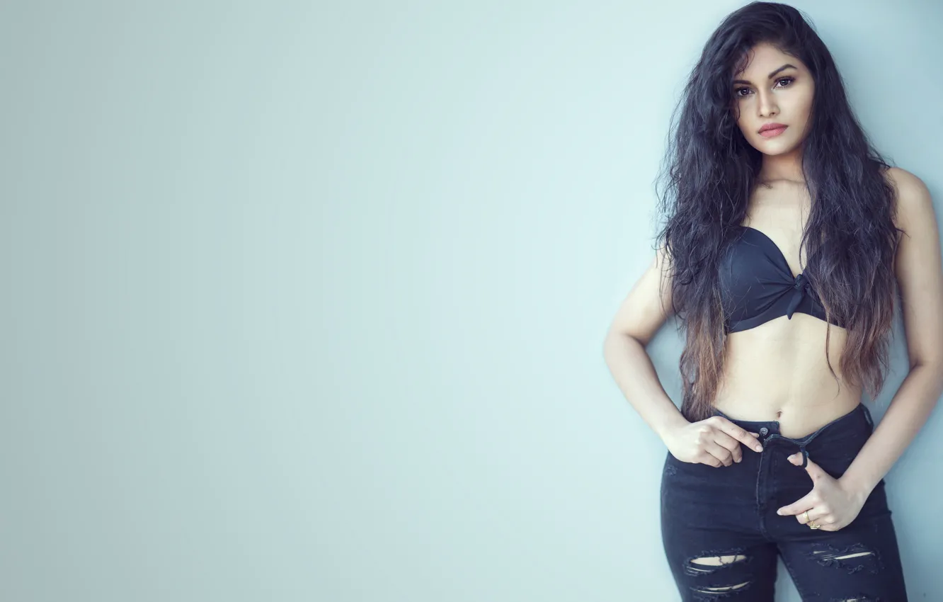 Photo wallpaper girl, hot, sexy, eyes, smile, beautiful, figure, model