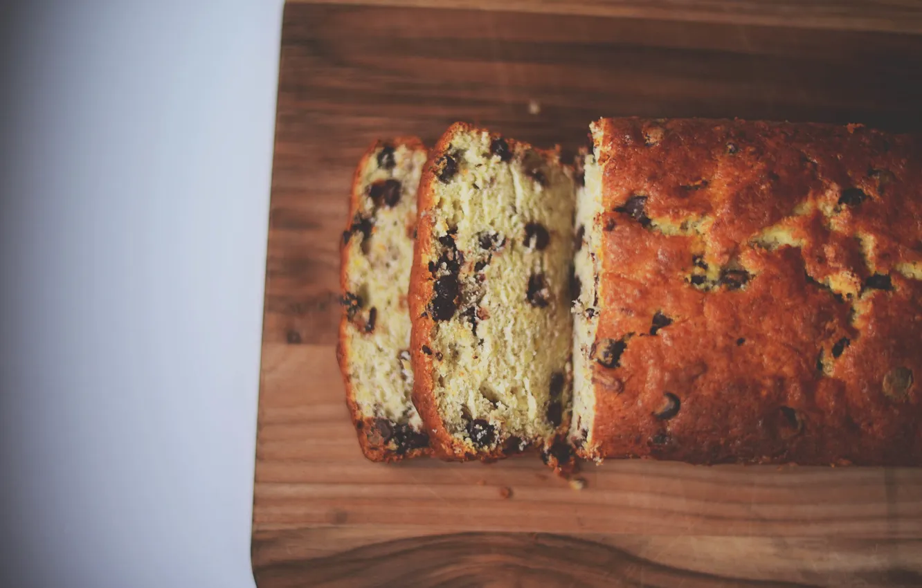 Photo wallpaper bread, cakes, raisins