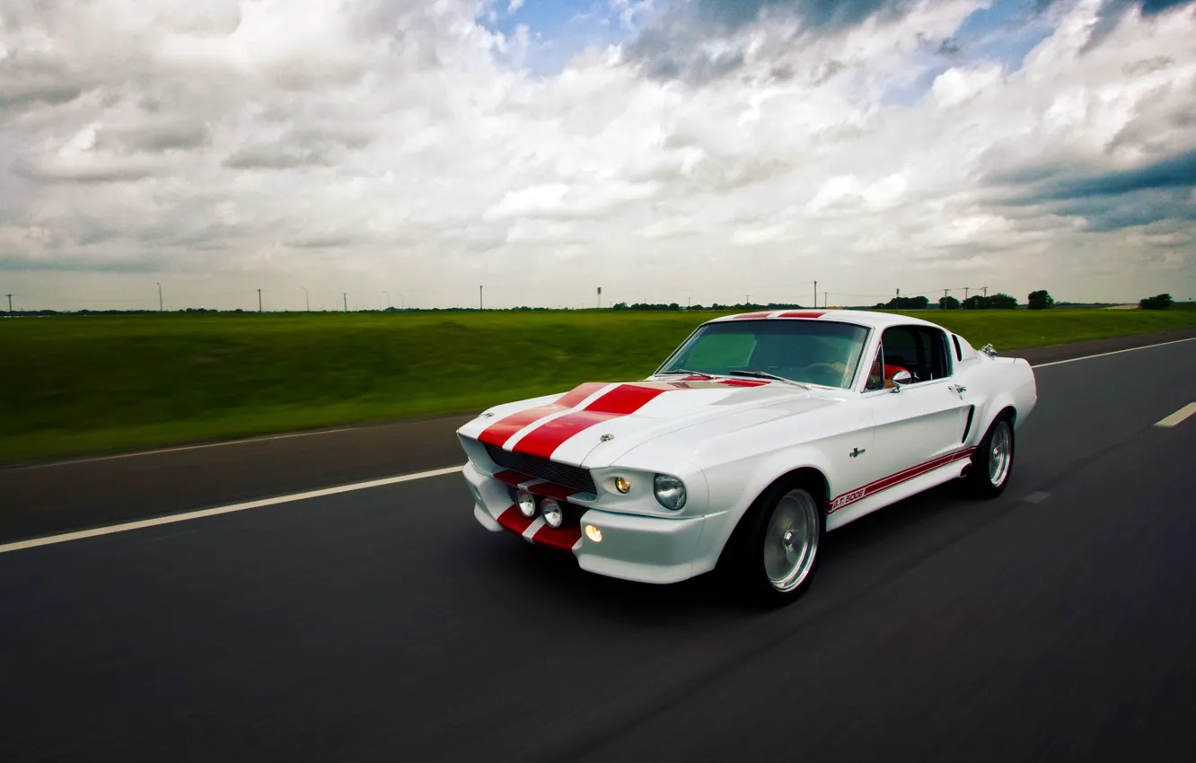 Photo wallpaper Mustang, Ford, Shelby, GT500E