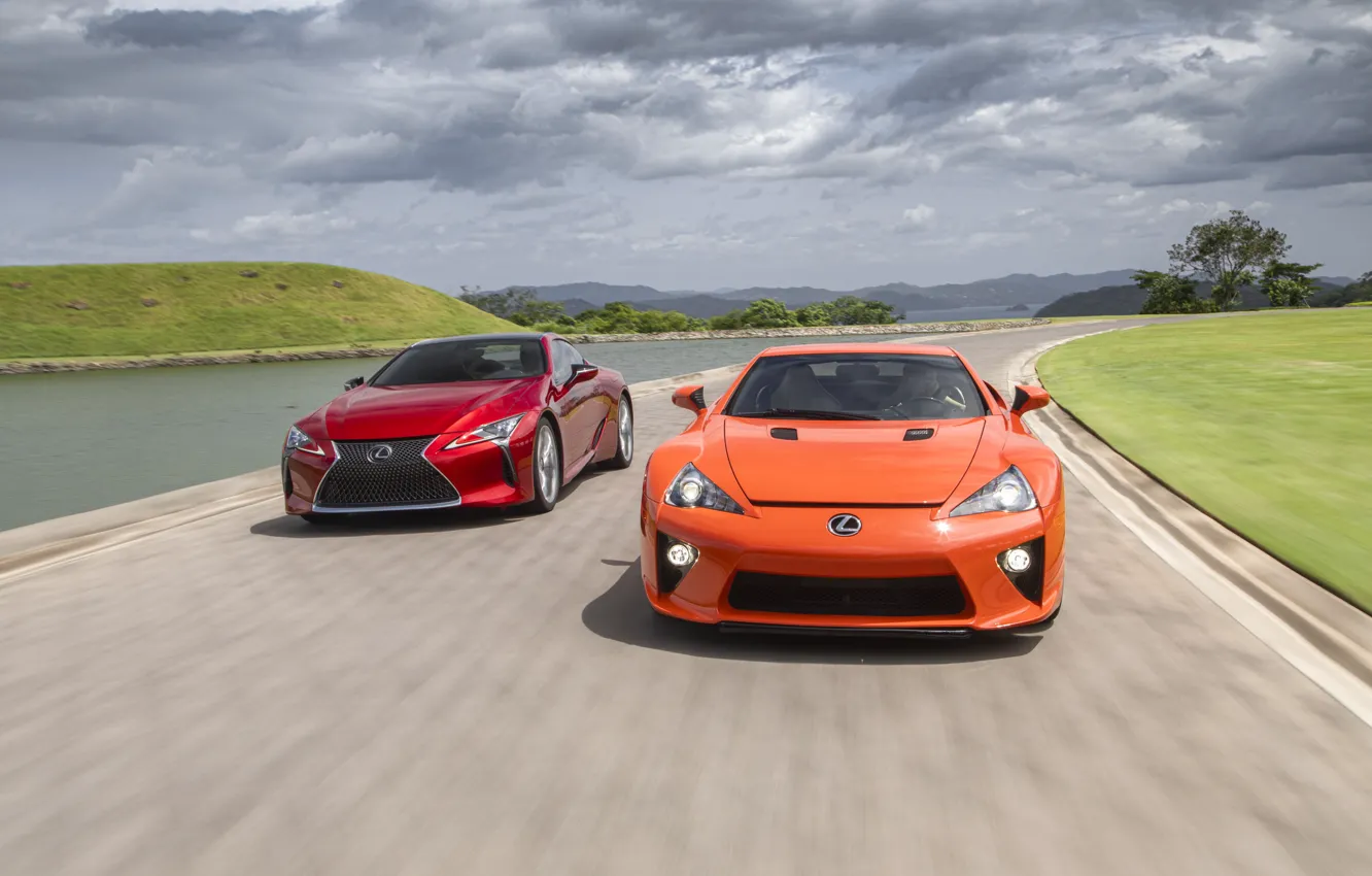 Photo wallpaper Lexus, LFA, Lexus LFA, Lexus LC 500, LC