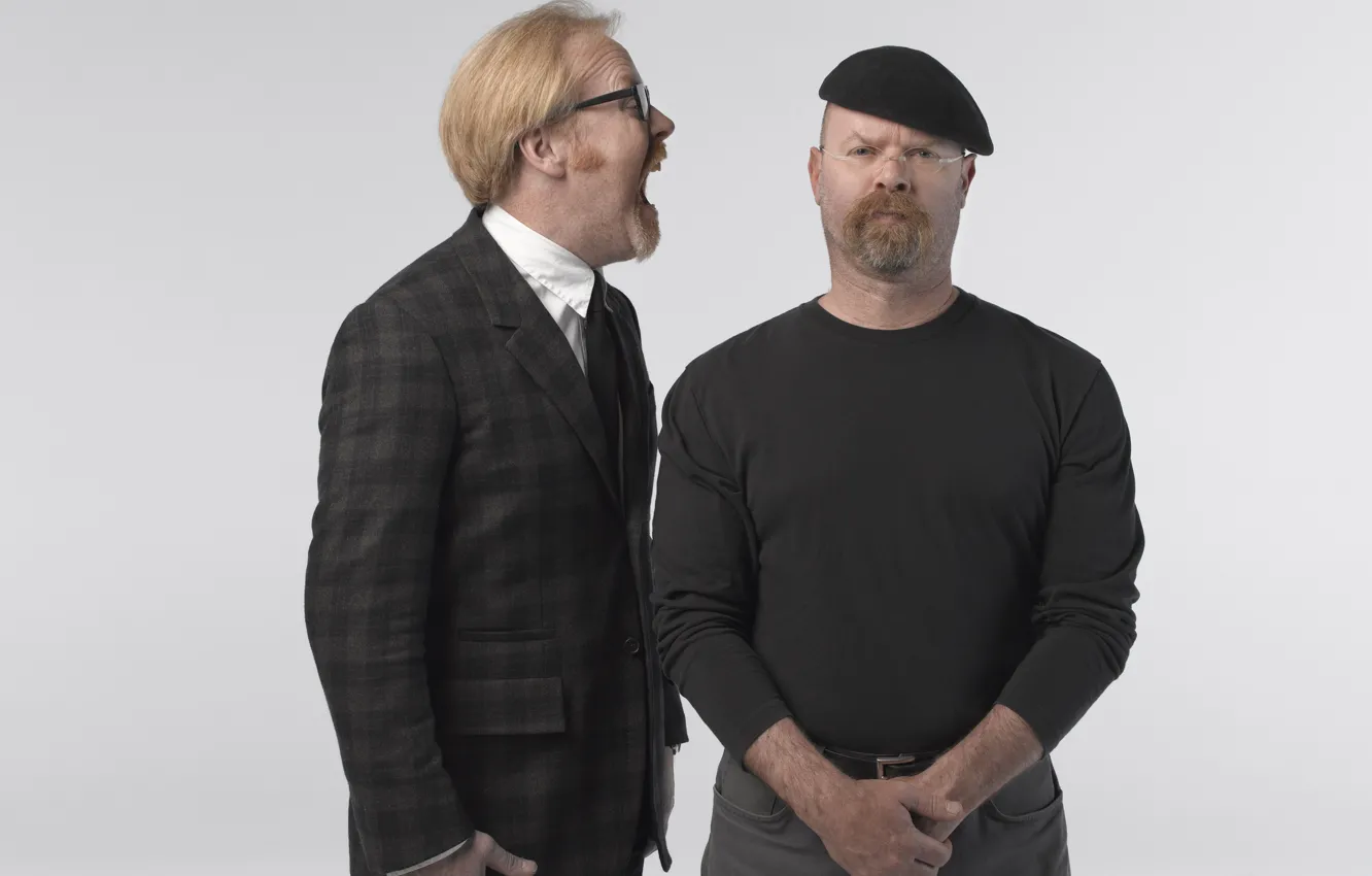 Photo wallpaper Discovery, Jamie Hyneman, Mythbusters, MythBusters, Adam Savage, Adam Savage, Jamie Hyneman, Mythbusters