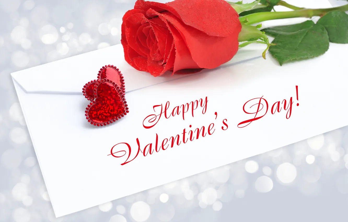 Photo wallpaper love, heart, roses, love, heart, romantic, Valentine's Day