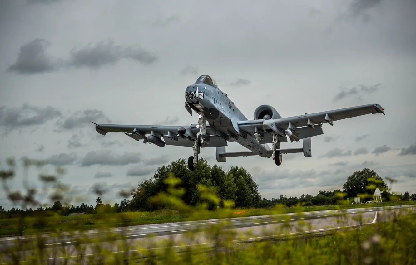 Photo wallpaper attack, the rise, A-10, Thunderbolt II