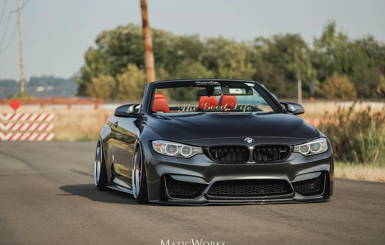 Photo wallpaper BMW, BMW, turbo, wheels, Coupe, tuning, power, front
