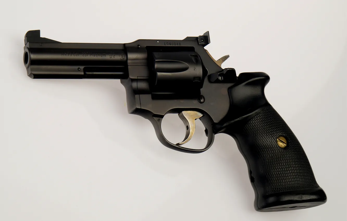 Photo wallpaper gun, trunk, revolver, magnum